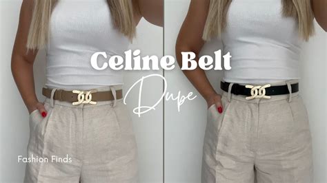 celine triomphe belt dupe amazon|celine belt summer 2020.